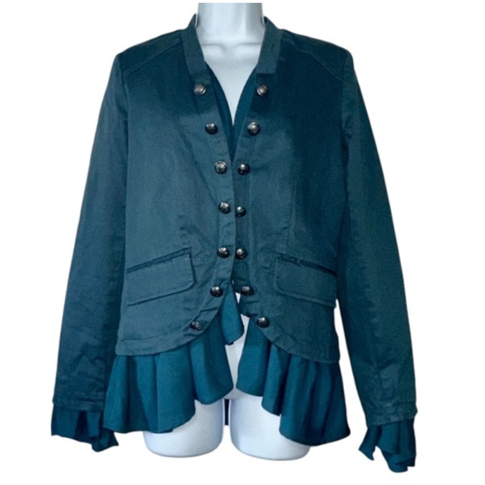 Free People Ruffles Romance Jacket